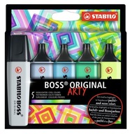 Stabilo Boss Arty Highlighter 5ks Cool Colors