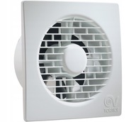 KÚPEĽŇOVÝ VENTILÁTOR 100 mm S ČASOVAČOM, NÁSTENNÝ, STROPNÝ, TICHÝ