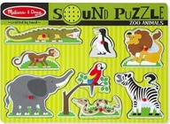 Melissa & Doug Zoo Puzzle zvukové puzzle