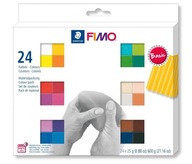 FIMO SOFT 24X25G ZÁKLADNÉ FARBY