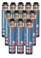 12x SOUDAL SOUDAFOAM MAXI pena do pištole 870ml