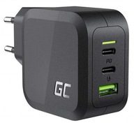 GC PowerGaN NABÍJAČKA 65W 2x USB-C PD USB-A QC 3.0