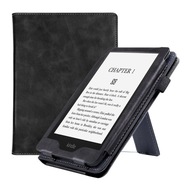 Kožené puzdro Kindle Paperwhite 5 - ČIERNA