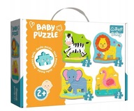 Puzzle Baby Trefl Animals na Safari Pictures 2+