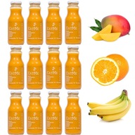 Smoothie mousse 100% mango banán pomaranč 12x240ml