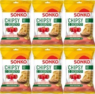 Sonko Cícerové lupienky s príchuťou papriky 60g x6