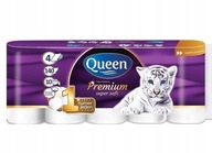 Toaletný papier Queen Premium 4 vrstvy, 10 roliek