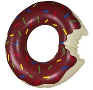 Donut nafukovací kruh 110cm hnedý