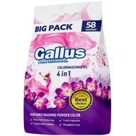 Gallus Professional 4v1 farebný prací prášok 3,2 kg