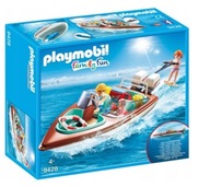 PLAYMOBIL 9428 MOTOROVÝ LOĎ S MOTOROM Loď Łódź