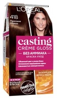 LOREAL CASTING CREME GLOSS 418 ČOKOLÁDA MOCHA