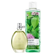 Kozmetická sada AVON Fizzy Green Tea _ Voda 30ml + Gél 250ml