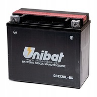 UNIBAT AGM BATÉRIA CBTX20L-BS 18Ah 270A 12V P+