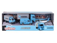 MAJORETTE Maersk 212057290 sada vozidla 4 ks.