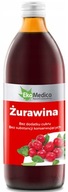 EkaMedica Brusnicová šťava vitamín C 1 l