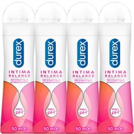 4x 50 ml = 200 ml DUREX INTIMA BALANCE Intímny gél, jemný, bez parabénov