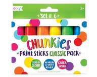 Ooly Paint in Crayon Chunkies Paint Sticks 6 ks