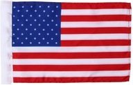 Vlajka USA na stožiar na motocyklovej jachte