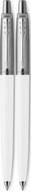 PARKER JOTTER Original White M BLUE AUTOMATIC BALLPEN x 2 ks