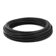 Oceľové lano v lane Lagging PVC povlak čierny 1,6/3mm 1x7 50mb