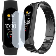 XIAOMI MI BAND 5 + FÓLIA + NÁRAMOK ČIERNY