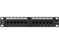 Patch panel LANBERG PPU5-9012-B