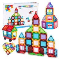 3D MAGNETICKÉ BLOKY Náučné puzzle 45 dielikov