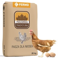 Krmivo pre nosnice, granulované vajcia, 20 kg