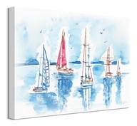 Obraz na plátne Yachts Rose Jennifer 40x30 cm