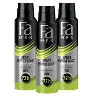 Fa Men Xtreme Sport deodorant v spreji 150 ml x3