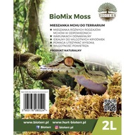 BioMix Moss, originálna machová zmes do vlhkého terária, 2l