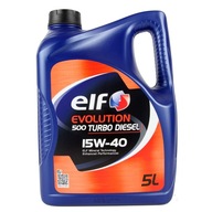 Elf Evolution 500 Turbo Diesel 15W40 5L olej