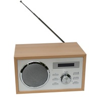 Retro Silver Crest Bluetooth DAB+ kuchynské rádio