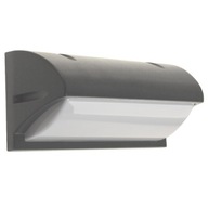 Vonkajšie nástenné svietidlo E27 LED sivá RAL7043