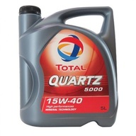 MOTOROVÝ OLEJ TOTAL QUARTZ 5000 15W40 5L