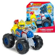 Súprava motorových vozidiel T-Racers Power Trucks s turbo bagrom