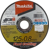 Makita 125x0,8mm tenký oceľový kotúč INOX, 10 ks