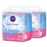 Vlhčené obrúsky NIVEA BABY Soft Cream 12x63