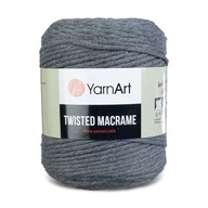 500 g Twisted Macrame String tmavo Grey 758