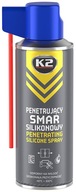 Syntetický penetračný silikónový tuk 400ml K2