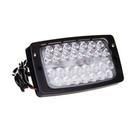 Led pracovná lampa 3280Lm 12V 24V namontovaná v streche