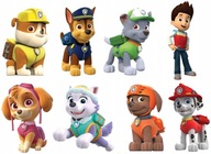 PAW PATROL Tortová oblátka PAW PATROL CHARAKTERY cukor potlač A4