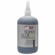 Super Glue 500 čierne kyanoakrylátové lepidlo 500g