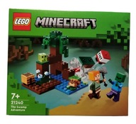 LEGO MINECRAFT DOBRODRUŽSTVO V MOKRACH 72 EL