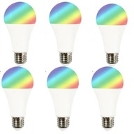 6 x RUVA Smart LED E27 14W WiFi Smart žiarovka