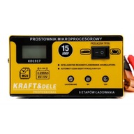 Mikroprocesorový usmerňovač Kraft&Dele 15AMP 6/12V