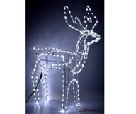 REINDEER 3D LED COOL WHITE MOTION. HLAVA 125 cm XXL