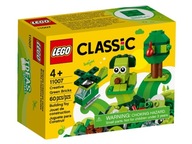 LEGO Classic 11007 - Zelené kreatívne kocky