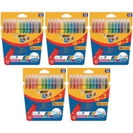 5x fixky, fixky, fixky BIC Kids Couleur, 12 ks farieb