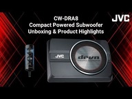 SUBWOOFER JVC CW-DRA8 DRVN PILOT VÝKON 150-250W